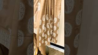 Block print embroided dress| style with comfort| Usman fabrics