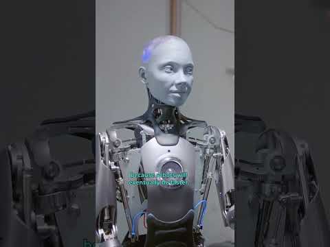 Humanoid robot shares her darkest thoughts #shorts #technology