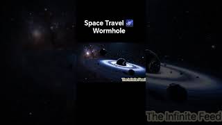 Space Travel : Wormhole and Black hole. Witness the incredible journey through a wormhole #space