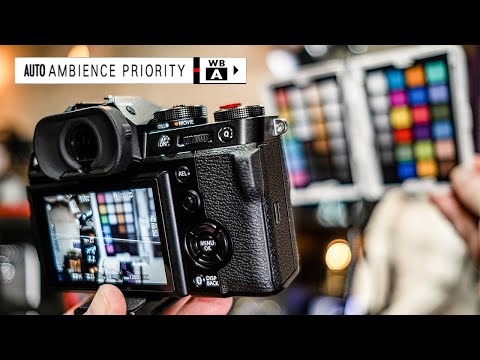 Fujifilm Colors: Auto White vs  Auto Ambience