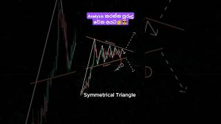 Crypto Market එකේ "Symmetrical Triangle" එකක් වැඩ කරන විදිය#cryptocurrency #makemoneyonline #binance