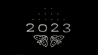 #RangoliShorts - 2023 Newyear Rangoli 2023 Newyear Kolam Newyear Muggulu 2023 नए साल रंगोली #shorts