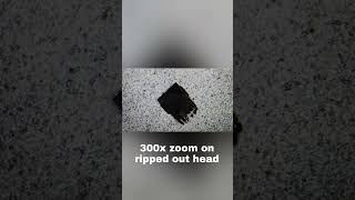 Toshiba laptop hdd with severe damages, attempt to recover data
