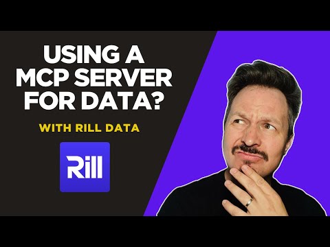 Trying out the Rill Data MCP server and the seeing its power!
