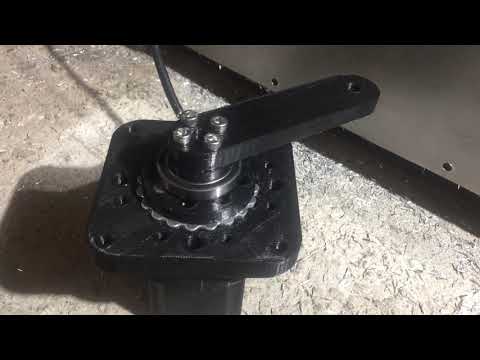 Cycloid drive 1:20 dual rotor 3d printed