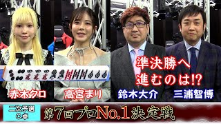 【麻雀】麻雀格闘倶楽部 第７回プロNo.1決定戦 二次予選C卓