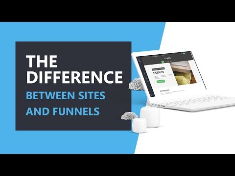 The Difference between Sites and Funnels