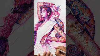 Painting with Pens #artshorts #artvideos