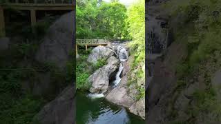 逃离空调房的"五月计划"，大峡谷已开启天然加湿器模式，你的多巴胺正在等待充值#武汉周边游 #亲子游玩好去处 #天然氧吧