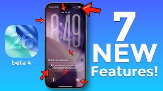 iOS 26 Beta 4 - 7 NEW Features!