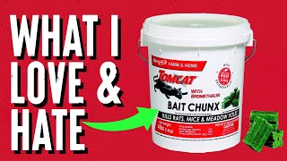 Honest Opinion About Tomcat Rat Bait Chunx with Bromethalin. And why I Hate the Bait Stations