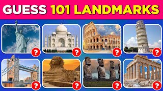 Guess the Landmark ✅ 101 Famous Landmarks Quiz 🤔 Quiz Rainbow