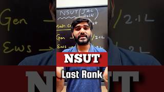 JAC DELHI NSUT College at 5 TO 10 Lakh JEE Main Rank |NSUT 2024 Cut-Off |NSIT Admission Process 2024