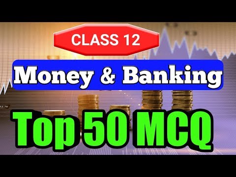 Macroeconomics MCQs with answers | Money and Banking | Class 12 | Economics | online classes | cbse