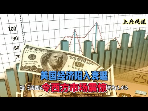 美国经济陷入衰退 令西方市场震惊 #美国   #经济  #地缘政治