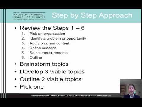 Capstone Topic Selection 10-15