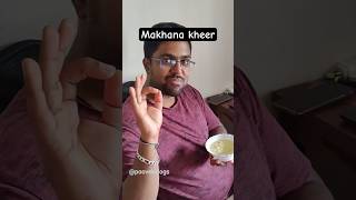 Makhana kheer #makhanakheer #makhanarecipe#poovekvlogs #food #recipe #shorts  #foxnuts #foxnutrecipe