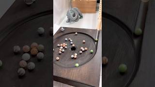 逆再生マーブルランASMR☆ビー玉連鎖木製くねくねコース☆小さな大工さん大連結☆知育玩具 #ピタゴラスイッチ #marblerun #ビー玉転がし
