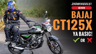 Bajaj CT125X Road Test Review - Performance, Mileage, Features & More