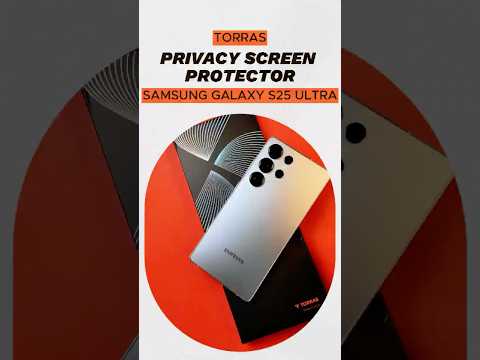 The Ultimate Anti-Peeping Screen Protector from Torras