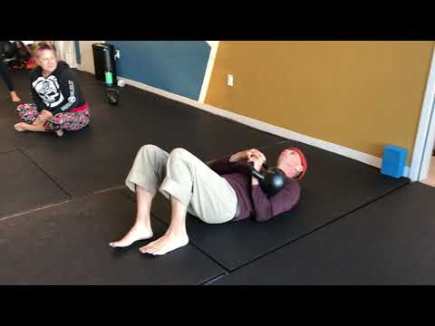 24kg kettle bell getup