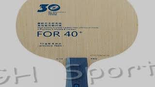 Yinhe 30th Anniversary Version pro V14 V-14 pro table tennis Blade for new material 40+