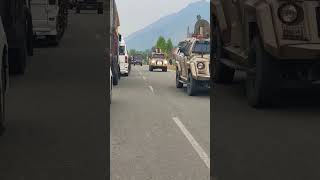 CRPF convoy shri amarnath yatra 2024#CRPF#Indianarmy