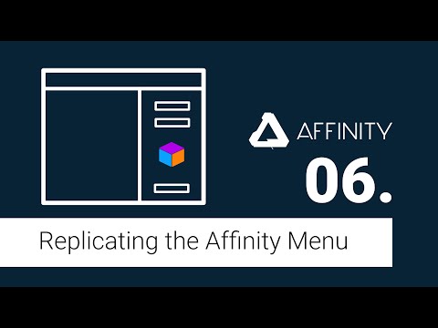 06. Offcanvas Affinity Menu Animation