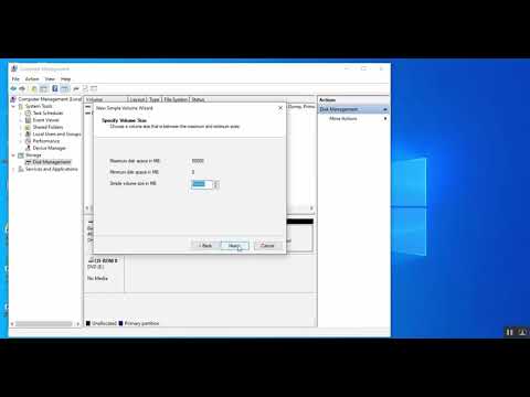 how to create windows 10 partition  | Windows 10 Tutorial: Shrink, Partition, Extend Disk Volumes