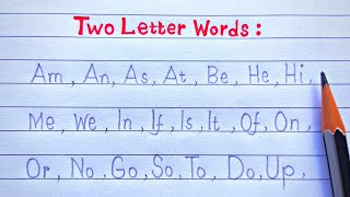 Two  Letter Words For Beginners @Pradip000