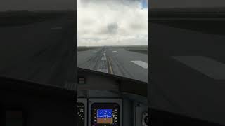 CRJ V2.1 Crosswind landing tutorial #msfs2020 #aviation #shorts #landing #foryou