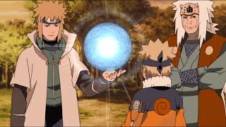Minato Teaches Naruto the Rasengan