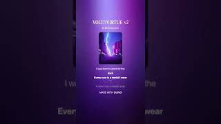 VOLT//VIRTUE  v2  🎵 "If you vibe with this sound, don’t forget to hit Subscribe 💜"
