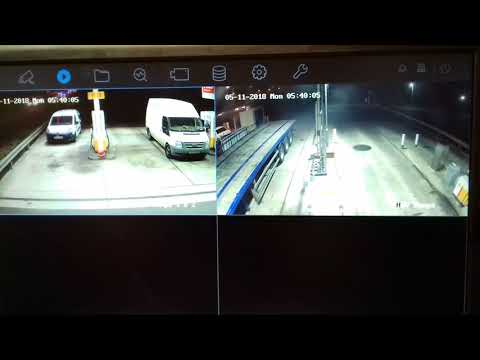 Guy loses his van on forecourt lol