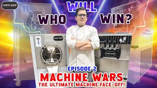 Machine Wars Ep 2: Gelato Machine vs Premium Softy Machine 🍨⚔️ | Who Will Win the Dessert Throne?