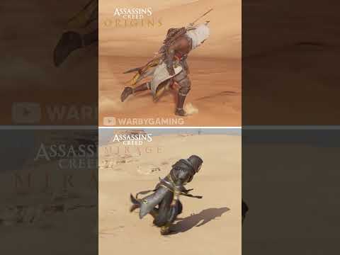 AC Origins vs AC Mirage | Sand Physics