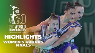 Women’s Group Finals Highlights - 2024 Acrobatic Gymnastics World Championships