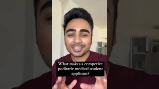 Podiatric Med Student Applicant Tips #shorts #podiatry #premed #premedstudent