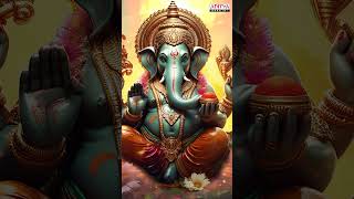 Divine Blessings From Lord Ganesh🙏 #Ganeshpancharatnastotram #telugudevotionalsongs #adityabhakthi