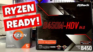 ASRock B450M HDV R4.0 BEST Budget AM4 3000 Ready MATX