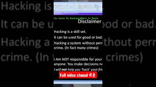 Introduction to Hacking / Where to start? #programming