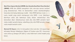 Indeks Kecocokan Model (Goodness of Fit ) dalam SEM