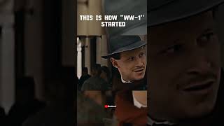 How WW1 Started #worldwar #history
