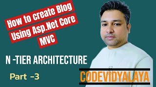 N-Tier Architecture Asp.net Core MVC Blog