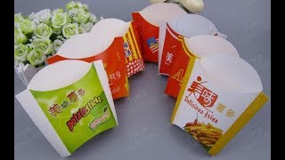 food container Carton Erecting Machine for french fries box