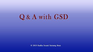 Q & A with GSD 031  Eng/Hin/Punj