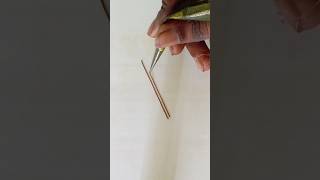 How to make mehndi tip thinner #mehnditrick #tipsandtricks #helpfultips #mehndi #henna #hennaartist