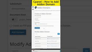 Cpanel - How to add Addon Domain? | @akdigitalsoft