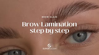 BROW LAMINATION STEP BY STEP TUTORIAL