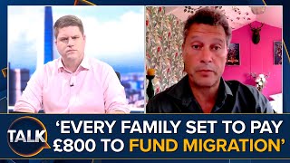 £800 A Year Tax Cost For Every Family To Fund Asylum And Illegal Immigration In UK
